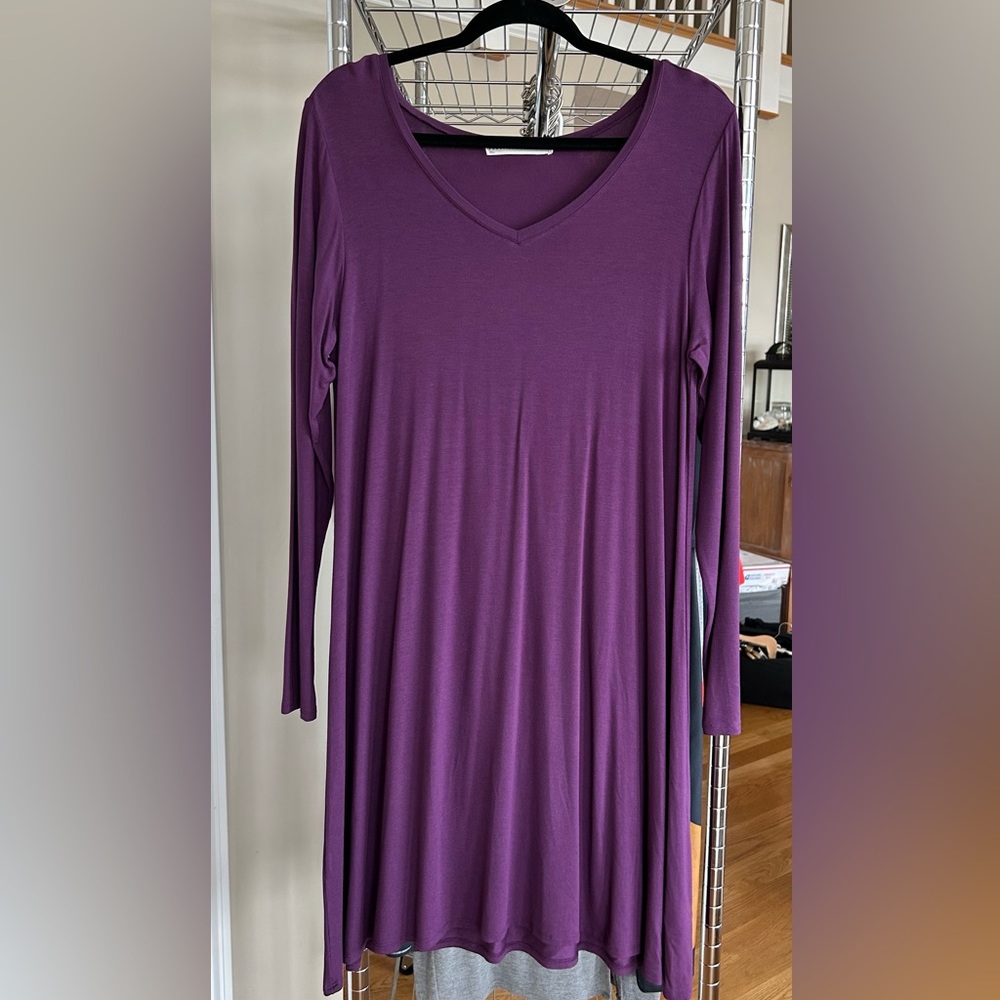 Peruvian Connection long sleeve dress